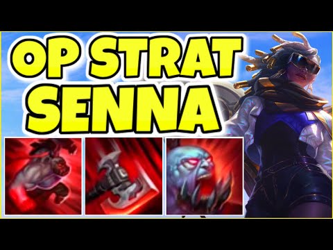 THIS NEW SENNA STRAT IS TAKING OVER WORLDS (THE 100% BEST WAY TO PLAY SENNA) - League of Legends