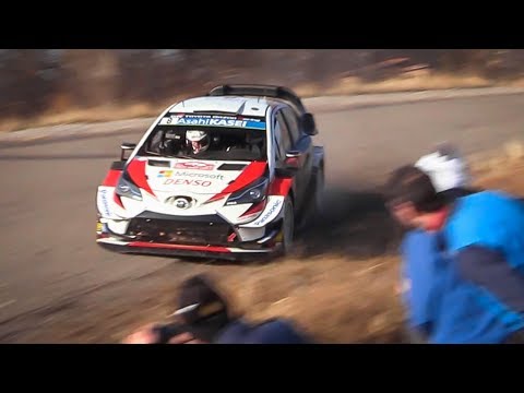 WRC 2019 Rally Monte-Carlo: SS10 La Bâtie-Neuve MAX ATTACK & High Speed Fly Bys!