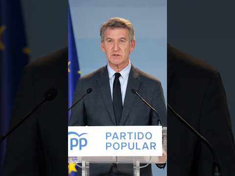 Feijóo: «España tiene derecho a saber el estado de sus infraestructuras»