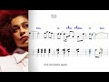 Celeste - Strange (Piano sheet music tutorial with lyrics and chords)
