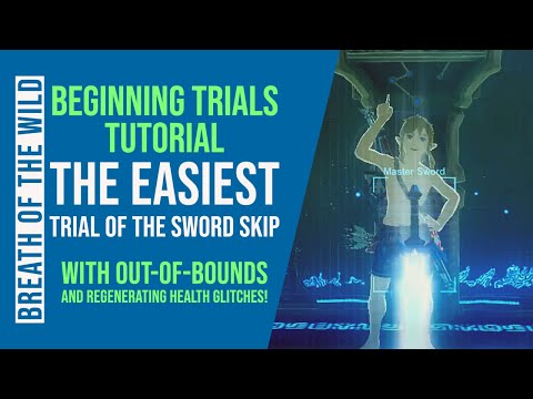 BOTW Beginning Trials – The EASIEST Way to Skip The Trial of the Sword with Box Clipping (Tutorial)