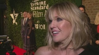 Ashley Jensen talks about stripping for Colin Farrell video