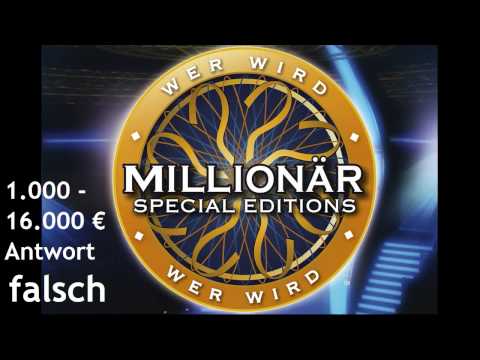 Wer wird Millionär Soundtracks [6] - 1.000-16.000 € [Antwort Falsch]