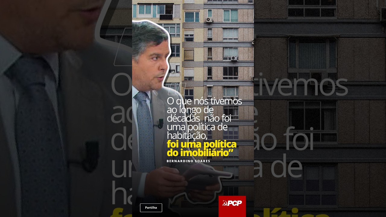 O que nós tivemos ao longo de décadas não foi uma política de habitação, foi política do imobiliário