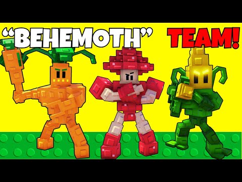 Can Our OP BEHEMOTH TEAM Beat IMPOSSIBLE MODE in Garden Tower Defense?
