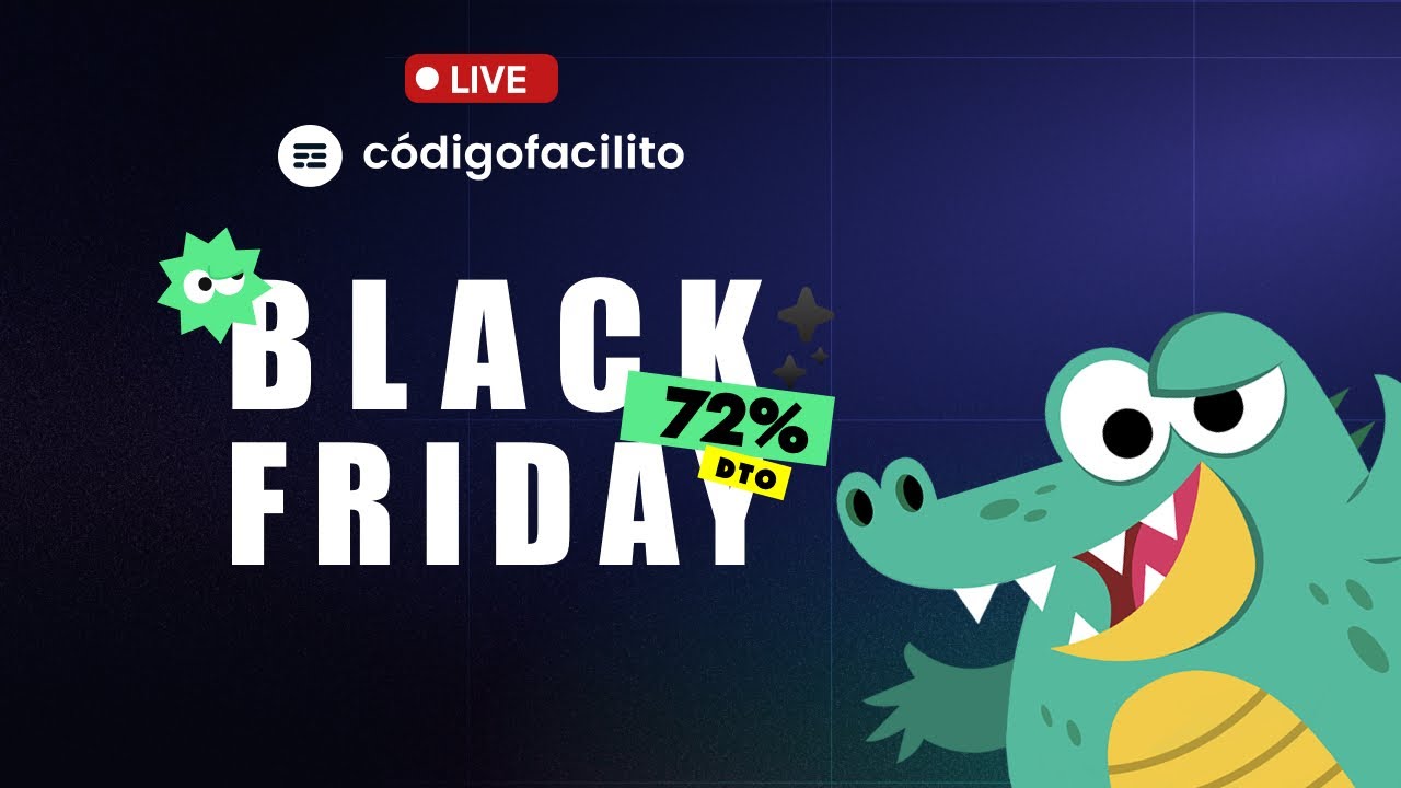 3...2....1....¡Iniciamos Black Friday!