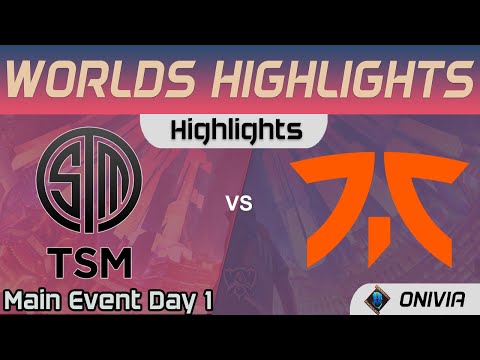 TSM vs FNC Highlights Day 1 Worlds 2020 Main Event Team SoloMid vs Fnatic by Onivia