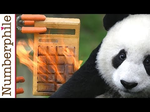 Calculator Unboxing #4 (Bamboo Calculator) - Numberphile