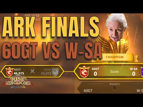 60GT VS W-SA Round 1! (Osiris League Finals) || Rise of Kingdoms