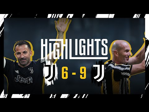 HIGHLIGHTS: TEAM ZIDANE 9-6 TEAM DEL PIERO | TOGETHER ⚪⚫