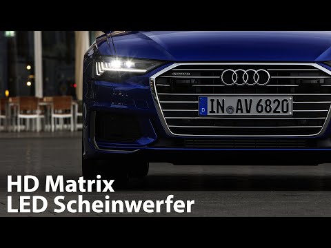 Audi A6 (C8): HD Matrix-LED-Scheinwerfer Test [4K] - Autophorie