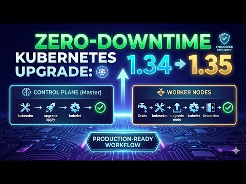 Zero-Downtime Kubernetes Upgrade Guide: 1.34 → 1.35 (Production-Ready!)