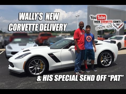 SINCE 9 YRS OLD HE WANTED A CORVETTE;  CONGRATULATIONS WALLY in TEXAS Video