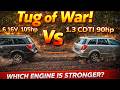 Opel Astra H 1 6 16V 105 Hp VS Opel Astra H 1 3 CDTI 90hp Tug Of War Offroad Tugofwar