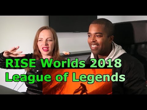 RISE (ft. The Glitch Mob, Mako, and The Word Alive) | Worlds 2018 - League of Legends (REACTION 🔥)