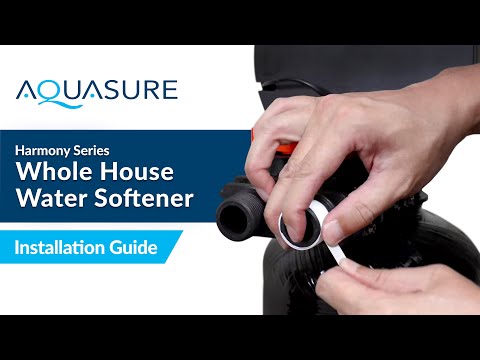 Aquasure Harmony Series Installation: Whole House Water Softener Guide