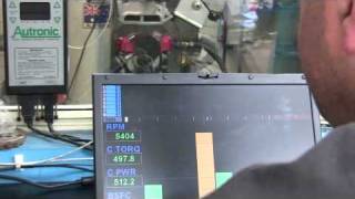 preview picture of video 'Small Block Chevy 355 dyno 604 HP - Hercules Competition Engines'