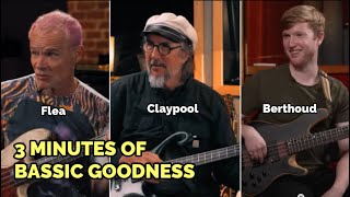 3 Minutes of Bassic Goodness | Flea, Les Claypool, Charles Berthoud