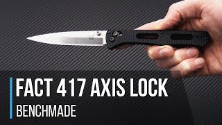 Benchmade Fact (417) - відео 1