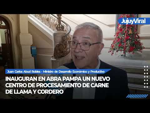 Inauguran en Abra Pampa un nuevo Centro de Procesamiento de carne de llama y cordero