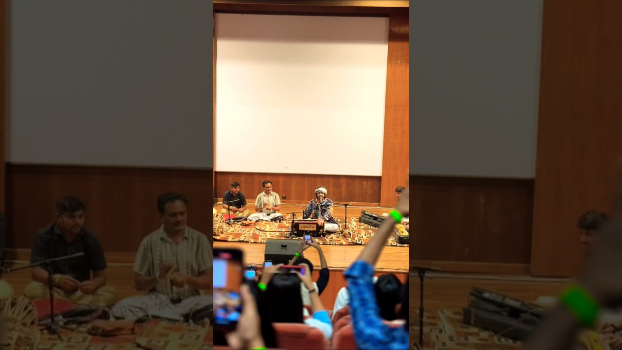 Raj Gadhvi at PDPU #music #shorts #trending #garba