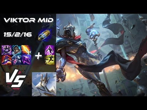 MID Viktor vs Galio - NA Grandmaster Patch 25.S2.5