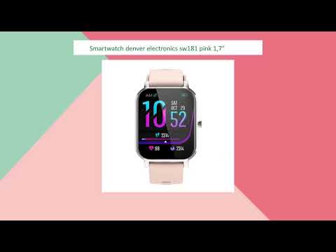 Smartwatch denver electronics sw181 pink 1,7"