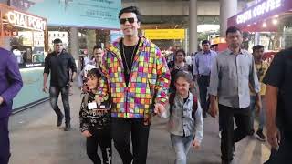 Karan Johar With Children Spotted At Airport