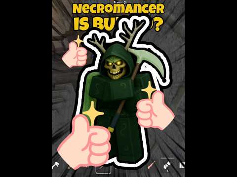 Necromancer class got buffed? 🤑 99 nights in the forest #roblox