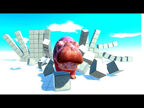 Hipoppotamus vs All Units - Animal Revolt Battle Simulator ARBS