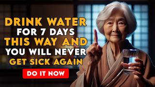99% of People DO NOT KNOW the Correct Way to Drink Water | Buddhist Teachings