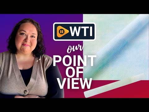 DMC Printed Aida Fabric - WTI product video review