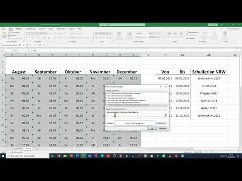Ferienkalender für Lehrer in NRW oder auch anderswo...