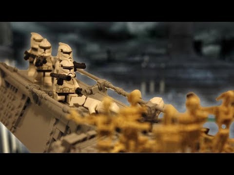 Lego Invasion of Kamino | The Clone Wars | Battlefront 2