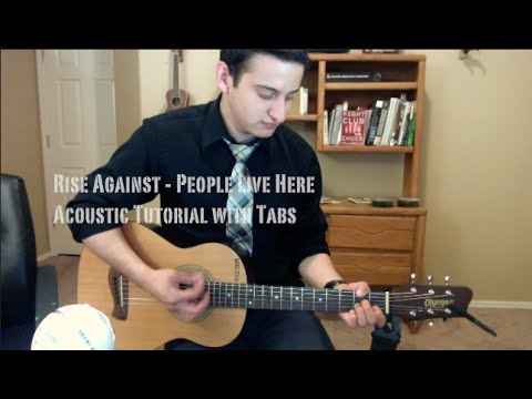 People Live Here Guitar Lesson (with Tabs) - Rise Against