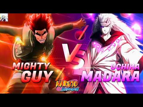Might Guy vs Madara Uchiha full fight English Dub | Naruto Shippuden