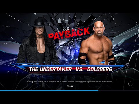 The Undertaker Vs Goldberg