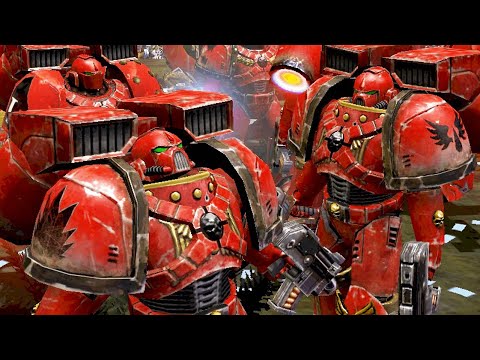 Blood Angels against Orks | Astartes Mod 2021 - New Map / Warhammer 40K: Dawn of War 2: Retribution