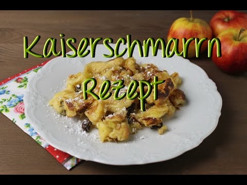 Kaiserschmarrn Rezept - ganz einfach & schnell selber machen - mit Äpfeln und Rosinen
