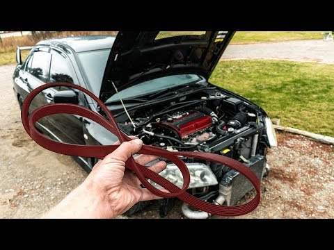 Serpentine Belt Replacement For Evo 7/8/9