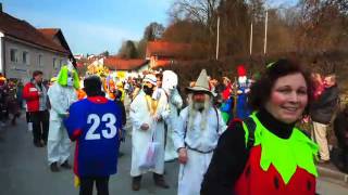 preview picture of video 'Faschingszug Haselbach 2014'