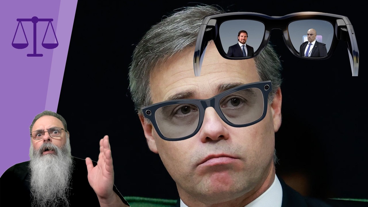 MENDONÇA trancou SALA COFRE do SENADO por causa do ÓCULOS RAY BAN META, mas ONDE  estão as IMAGENS?