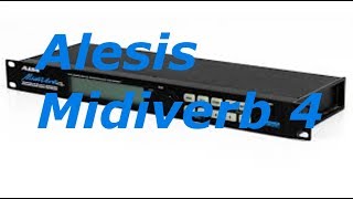 Video thumbnail for Alesis Midiverb 4-overlooked and under appreciated by hovercraft Artifact