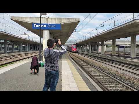 Frecciarossa1000 in transito a Torino Stura