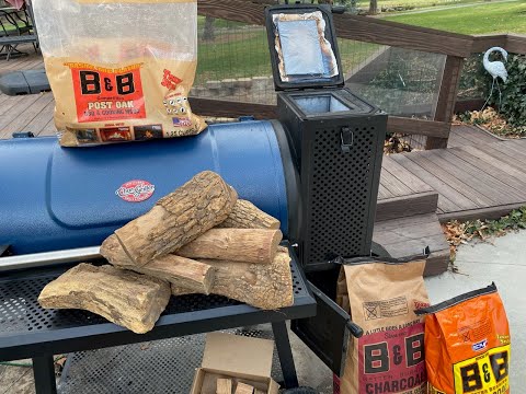 Char-Griller Gravity Fed 980 - Full Post Oak Split.  Fireboard 2 Drive.  Awesome!!