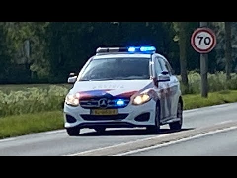 PRIO 1 Politie met spoed naar Nagele voor ondersteuning ambulance + Versneller