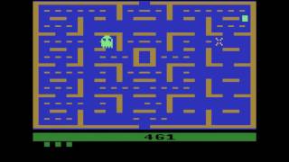 Pac-Man Atari 2600 Gameplay - Iconic Retro Arcade Port