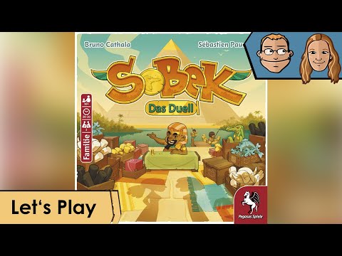 Sobek: Das Duell  – Brettspiel – Let's Play