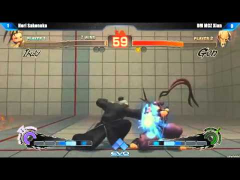 EVO2013 day3 スパ4AE2012 WinnersSemiFinal Sako vs Xian