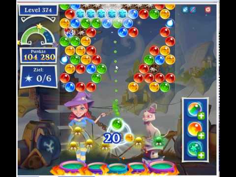 Bubble Witch Saga 2 Level 374 no Booster